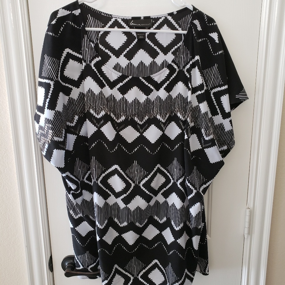 Beaded top for work or play